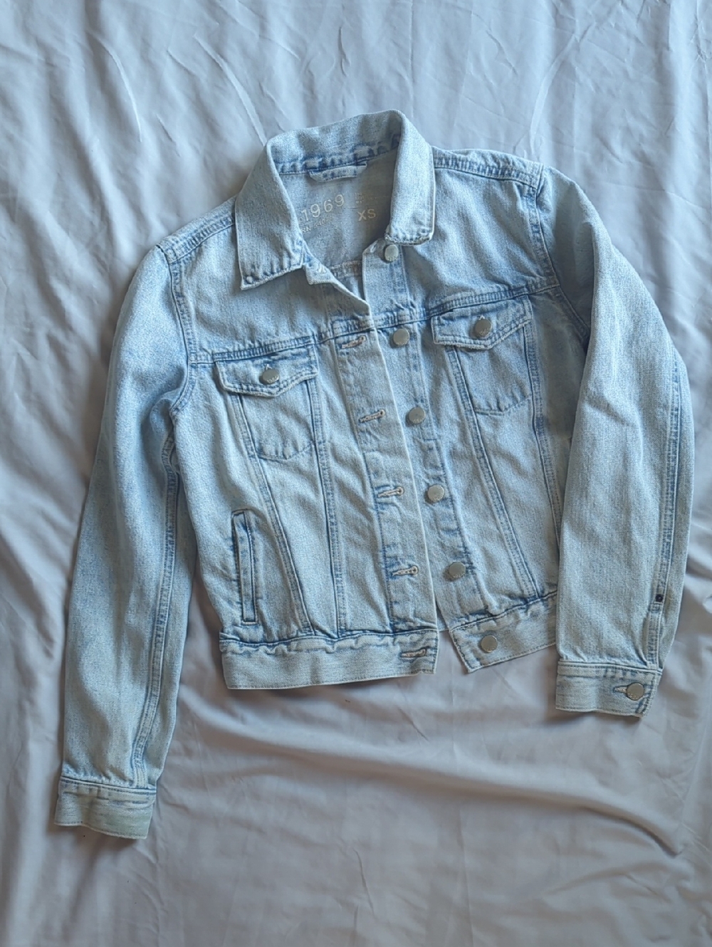 GAP 1969 Light Blue Denim Jean Jacket